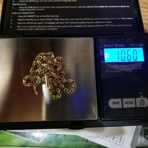 SOLD! 14k turkish rope necklace